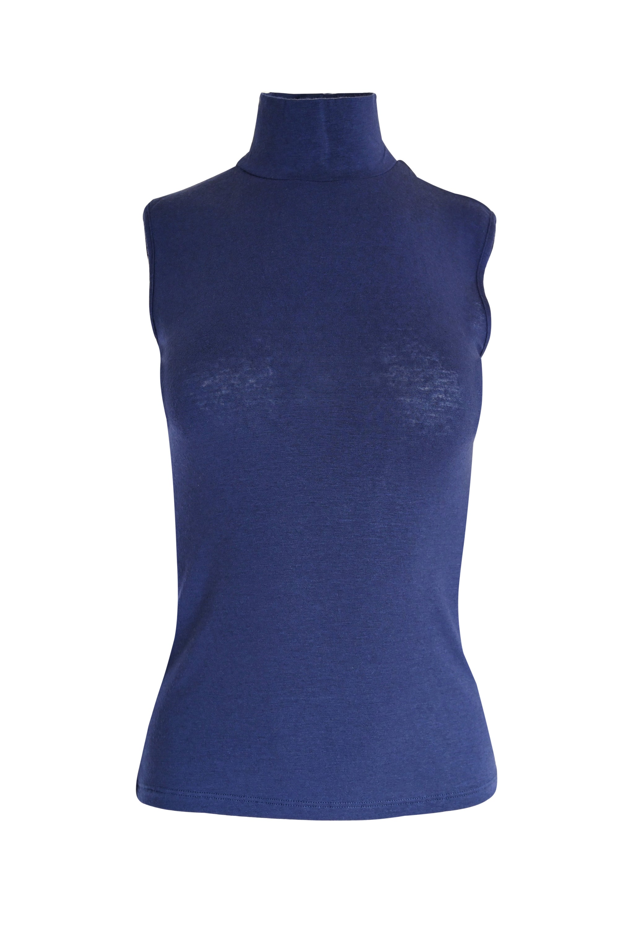 EGI Exclusive Collections Women's Modal Cashmere Blend Mock Neck in soft fabric, showcasing its elegant mock neck design and luxurious texture.